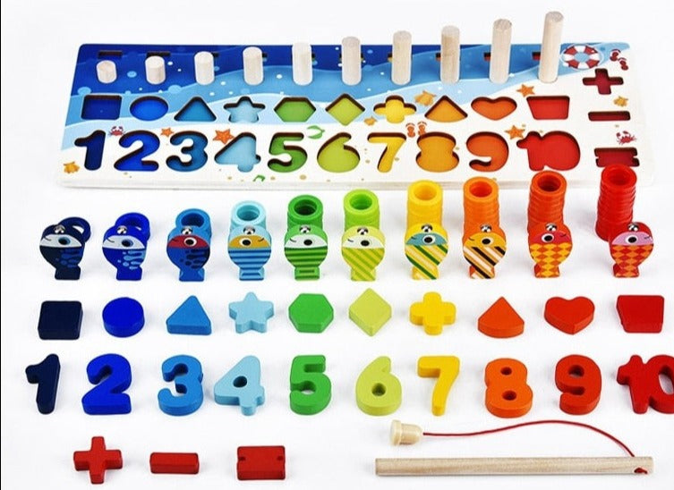 Funny Puzzle Task Board - Montessori Style