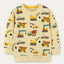 Engineering Vehicle Full Printed Sweatshirt